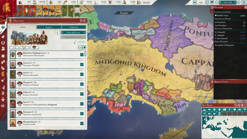 Скриншот 3 к игре Imperator: Rome