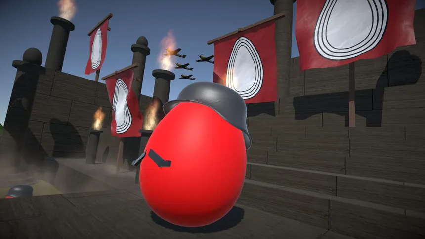 Скриншот 1 к игре Eggs 1942
