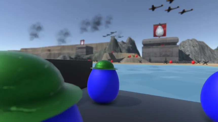 Скриншот 2 к игре Eggs 1942