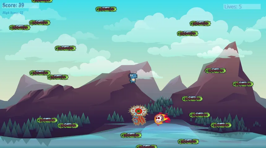 Скриншот 2 к игре Super B-Dino's adventures