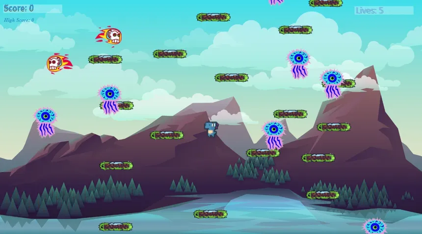 Скриншот 4 к игре Super B-Dino's adventures