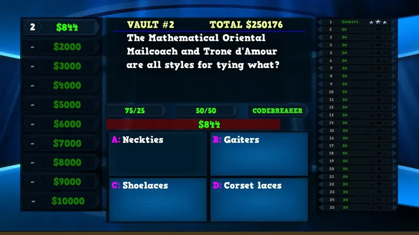 Скриншот 4 к игре Trivia Vault: Fashion Trivia