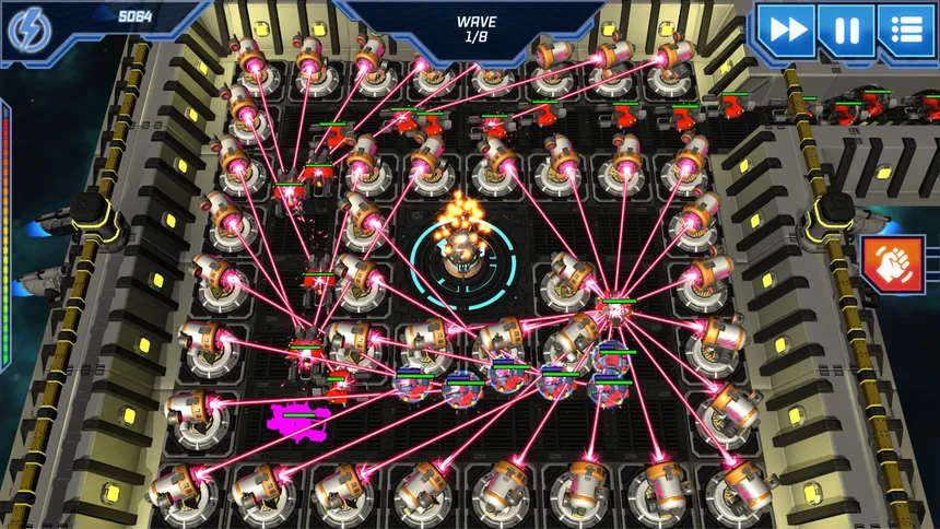 Скриншот 1 к игре Module TD. Sci-Fi Tower Defense
