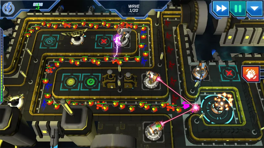 Скриншот 4 к игре Module TD. Sci-Fi Tower Defense