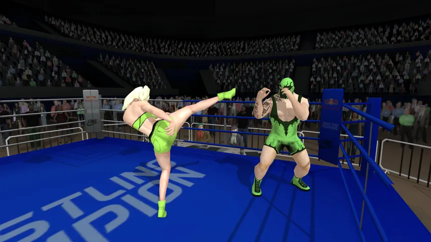 Скриншот 1 к игре Wrestlers Without Boundaries