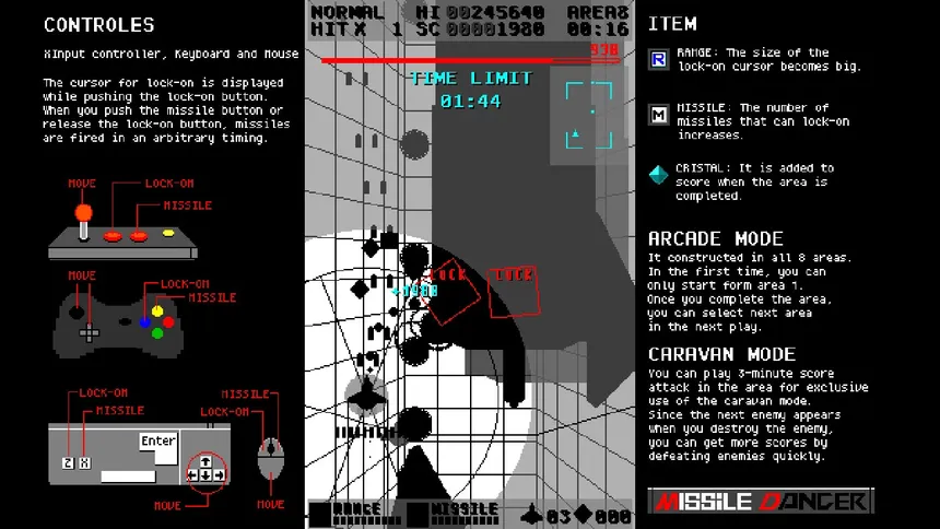 Скриншот 1 к игре MissileDancer
