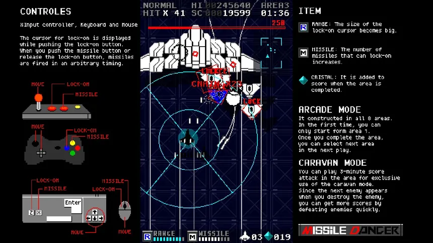 Скриншот 2 к игре MissileDancer