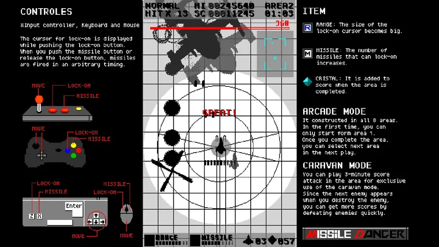 Скриншот 4 к игре MissileDancer