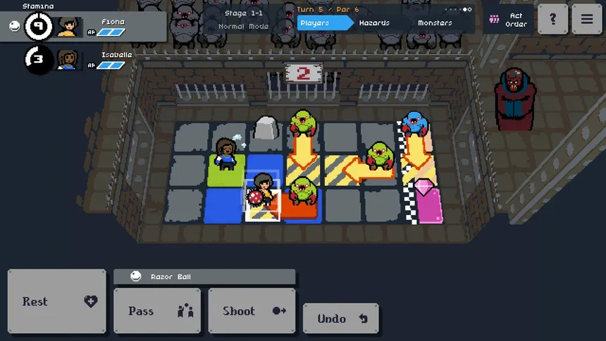 Скриншот 1 к игре Dungeon Deathball
