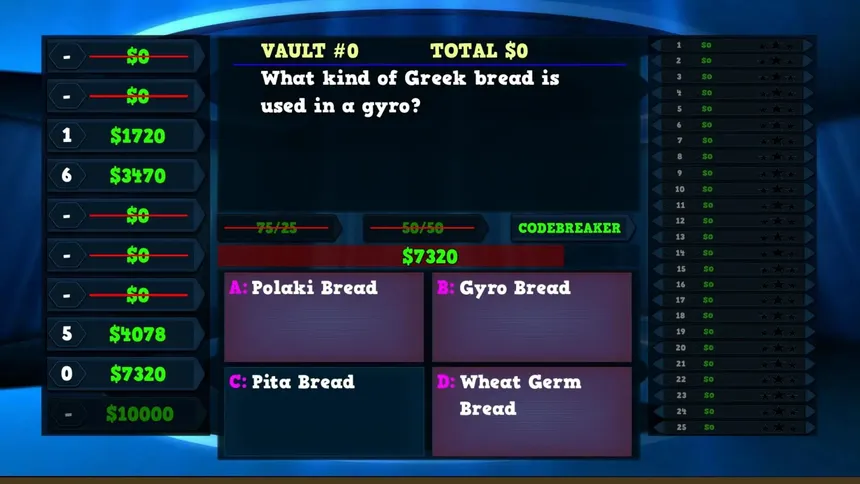 Скриншот 2 к игре Trivia Vault: Food Trivia