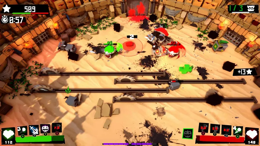 Скриншот 2 к игре Cubers: Arena