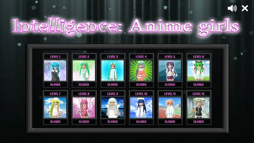 Скриншот 6 к игре Intelligence: Anime girls
