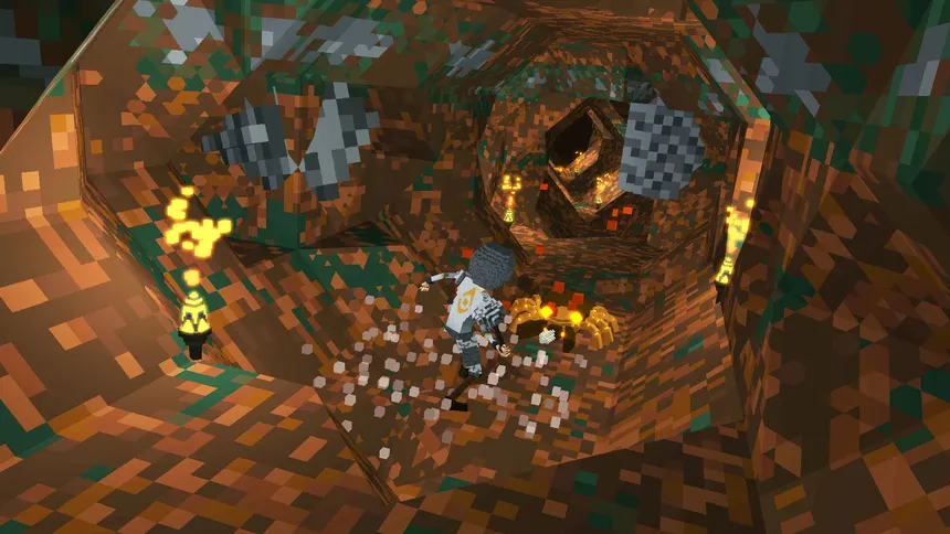 Скриншот 1 к игре Caverns: Lost Sky