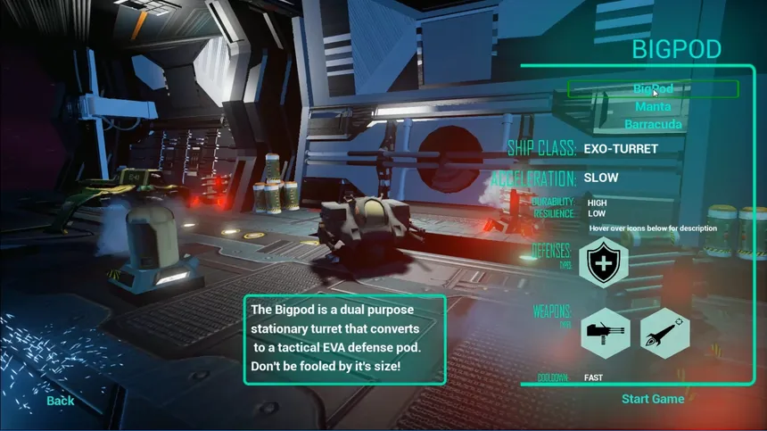 Скриншот 2 к игре FUTURETECH SPACE COMBAT ACADEMY