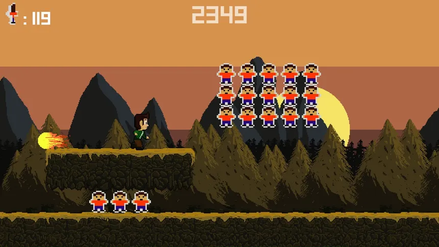 Скриншот 1 к игре Bighead Runner