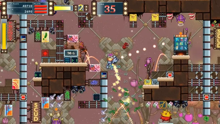 Скриншот 1 к игре Scud Frenzy