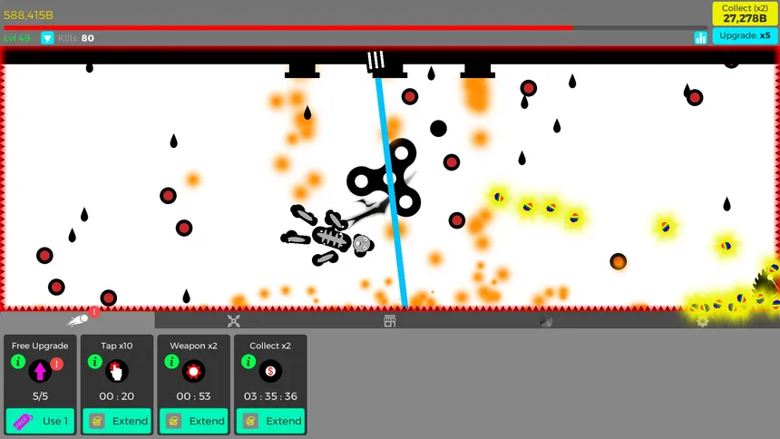 Скриншот 1 к игре Beat Stickman: Infinity Clones