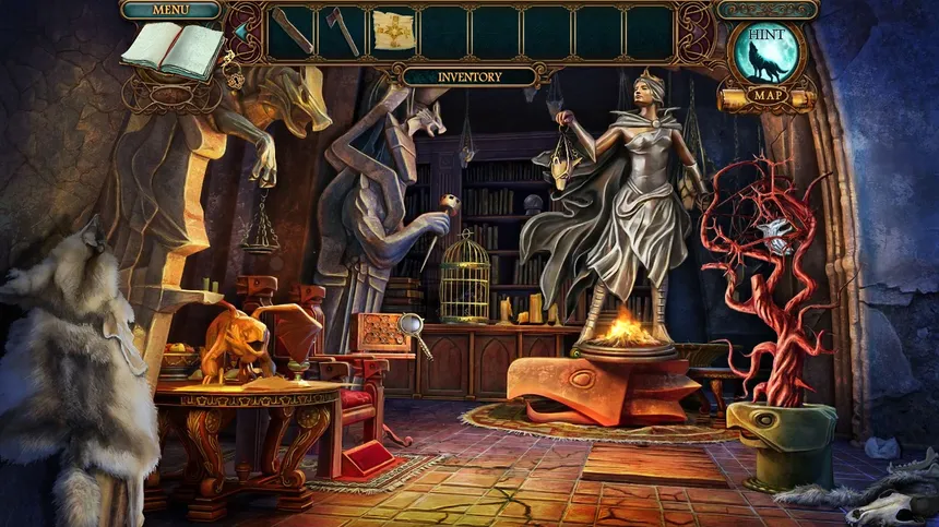 Скриншот 1 к игре Echoes of the Past: Wolf Healer Collector's Edition