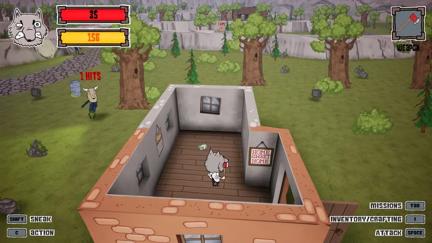 Скриншот 4 к игре Psycho Wolf