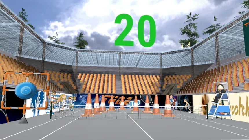 Скриншот 3 к игре Tennis Tune-Up