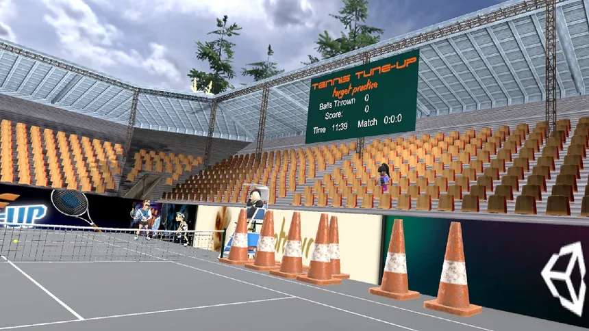 Скриншот 6 к игре Tennis Tune-Up