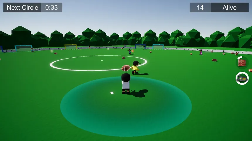 Скриншот 2 к игре Soccer Battle Royale