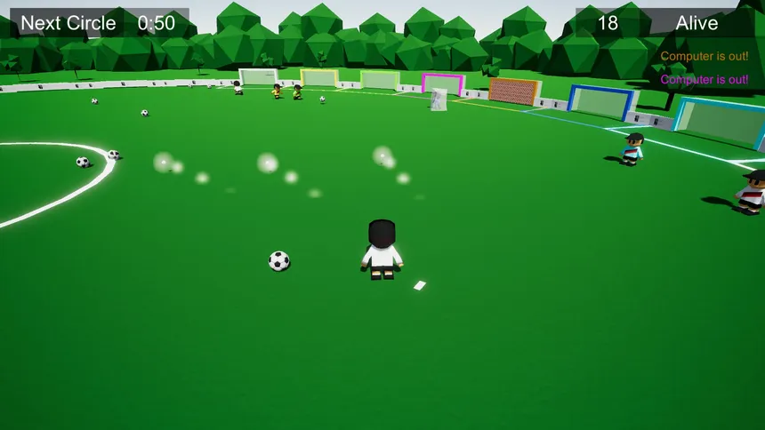 Скриншот 3 к игре Soccer Battle Royale