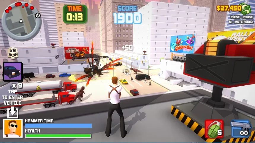 Скриншот 2 к игре Hero Hunters - 杀手 3D 2K19