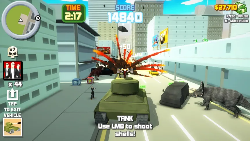 Скриншот 3 к игре Hero Hunters - 杀手 3D 2K19