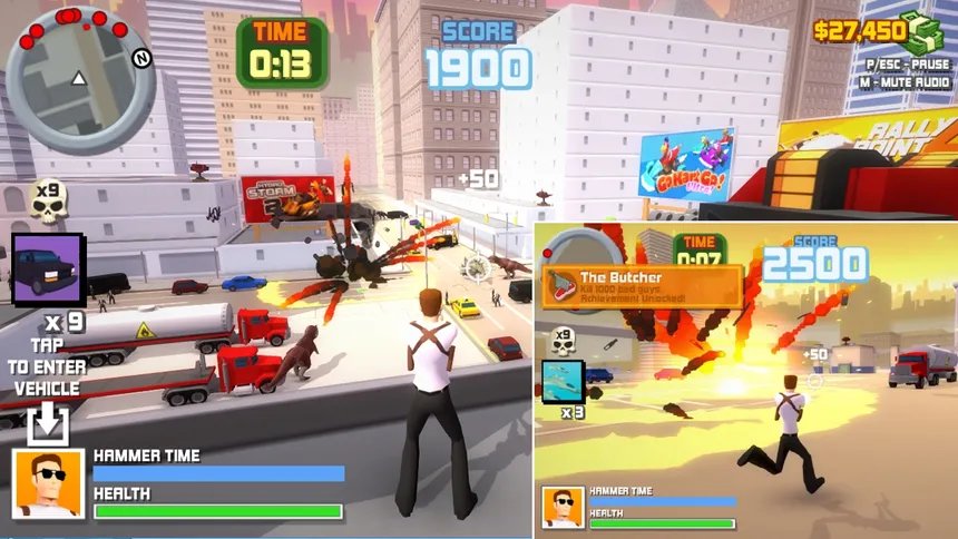 Скриншот 5 к игре Hero Hunters - 杀手 3D 2K19