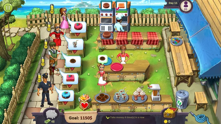 Скриншот 1 к игре Katy & Bob: Cake Cafe