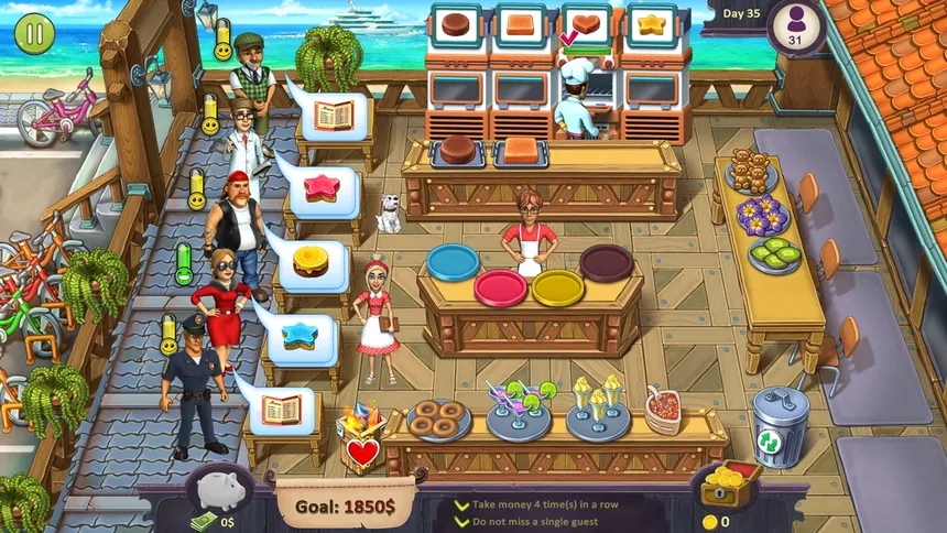 Скриншот 2 к игре Katy & Bob: Cake Cafe