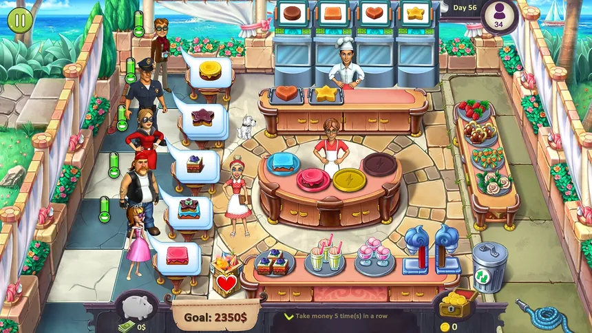 Скриншот 3 к игре Katy & Bob: Cake Cafe