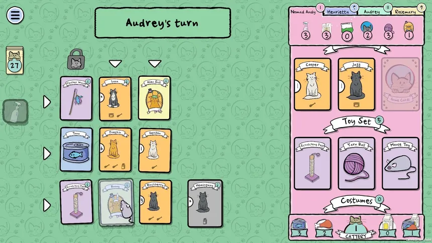Скриншот 2 к игре Cat Lady - The Card Game