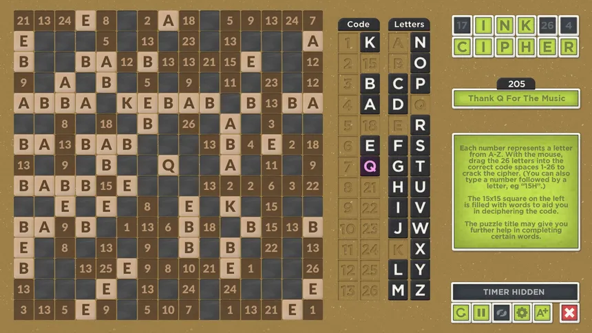 Скриншот 3 к игре Ink Cipher