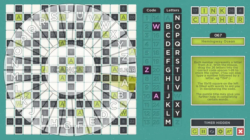 Скриншот 4 к игре Ink Cipher