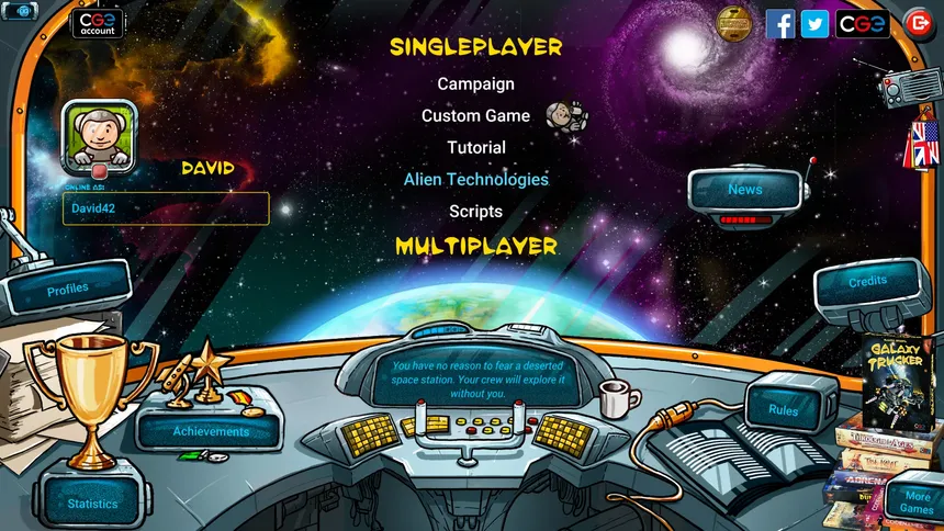 Скриншот 8 к игре Galaxy Trucker: Extended Edition