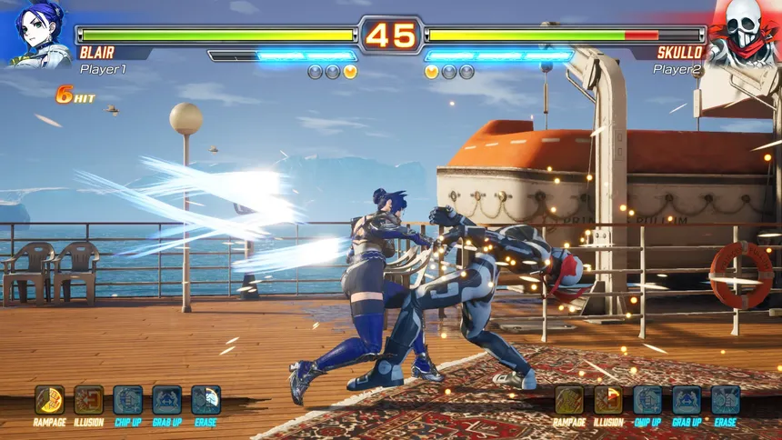 Скриншот 1 к игре FIGHTING EX LAYER