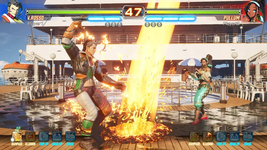 Скриншот 2 к игре FIGHTING EX LAYER