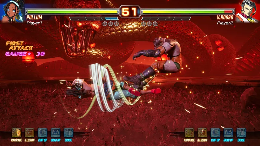 Скриншот 3 к игре FIGHTING EX LAYER