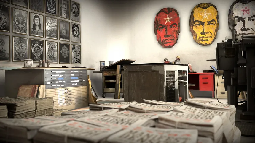 Скриншот 4 к игре Shepard Fairey VR - DAMAGED
