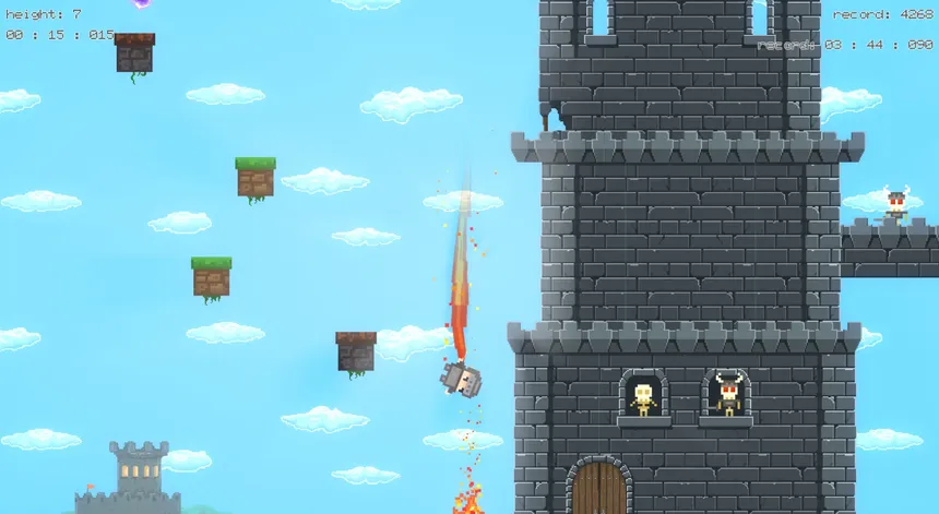 Скриншот 2 к игре Flaming Pixels