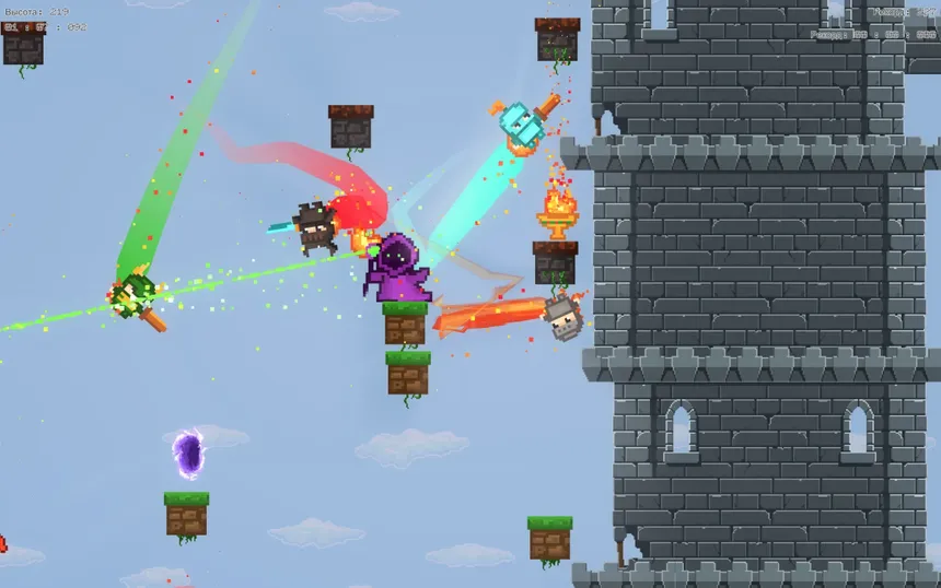 Скриншот 3 к игре Flaming Pixels