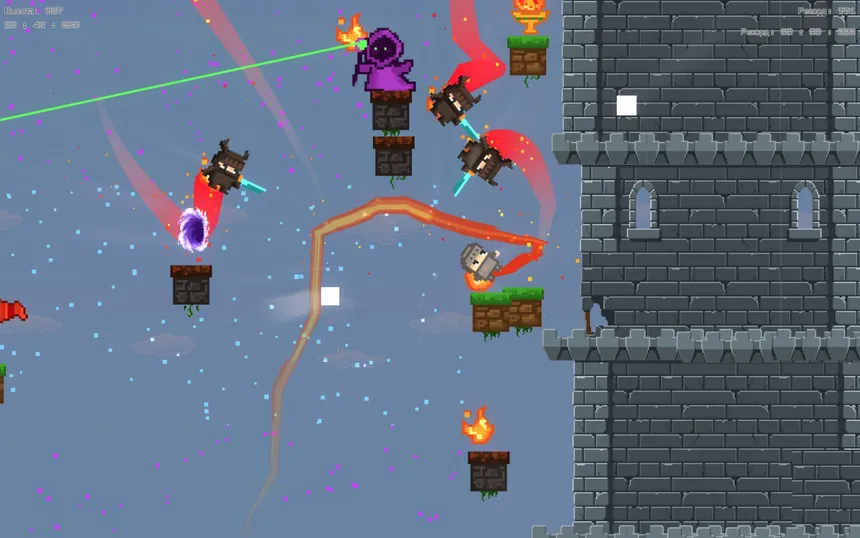 Скриншот 6 к игре Flaming Pixels