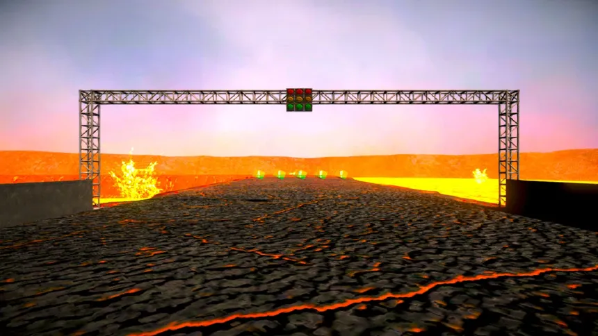Скриншот 8 к игре Rock n' Rush: Battle Racing