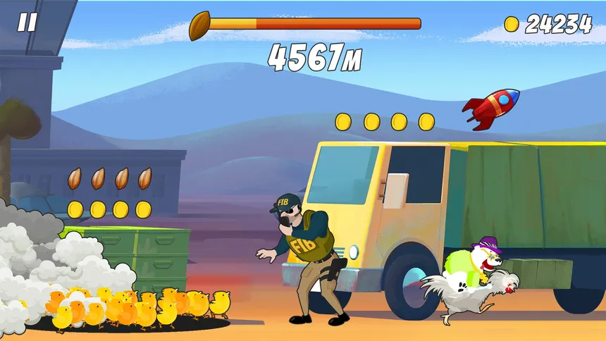 Скриншот 1 к игре Chicken Rider