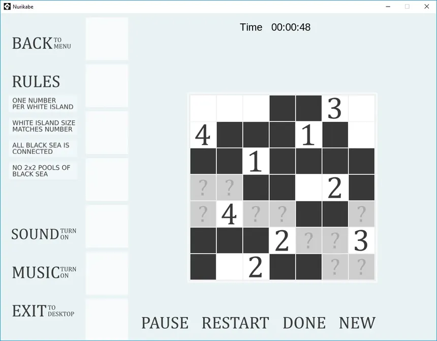 Скриншот 5 к игре Nurikabe