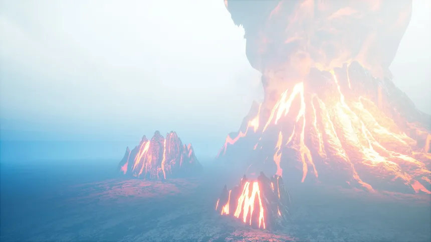 Скриншот 2 к игре Volcano Eruption