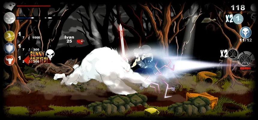 Скриншот 1 к игре Bunny Battle Arena