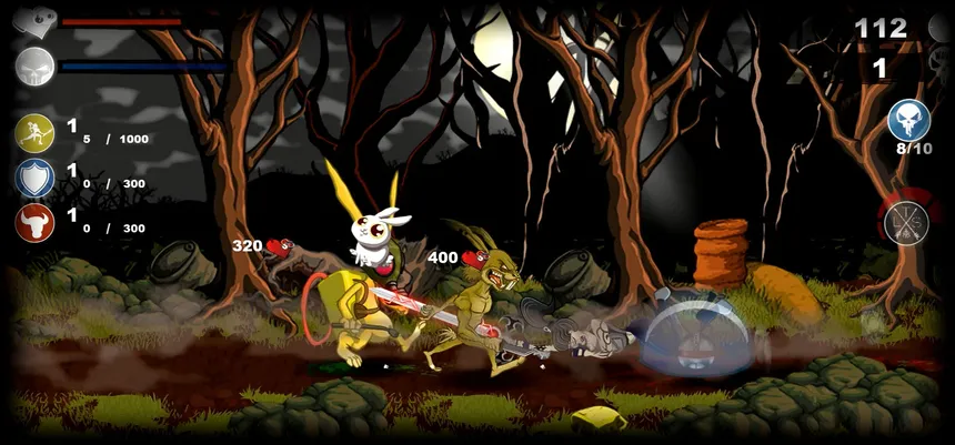 Скриншот 3 к игре Bunny Battle Arena